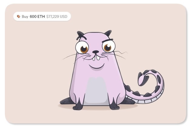 Dragon CryptoKitties NFT