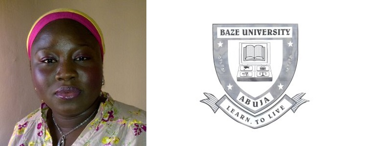 Zainab Adeiza, a lecturer at Baze University Abuja