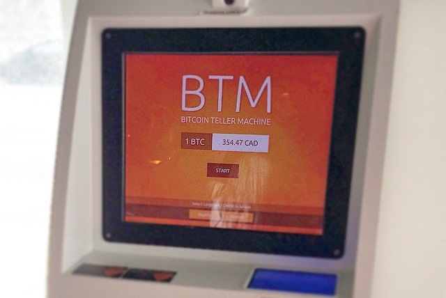 two-way BitAccess bitcoin ATM, operated by BitcoinBrains