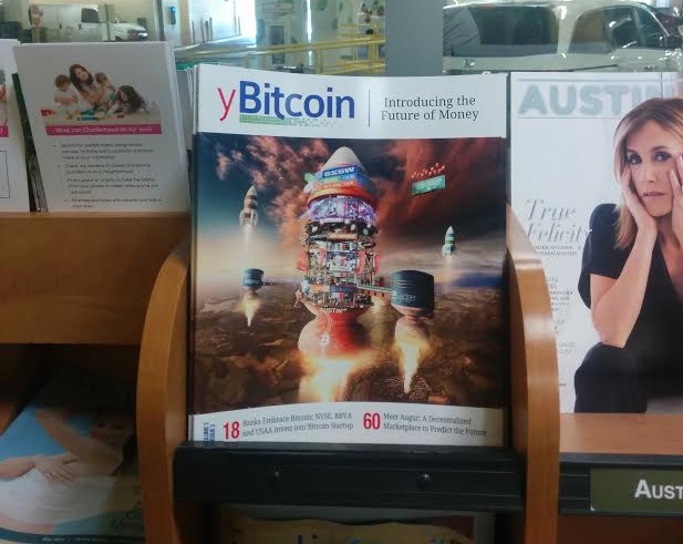 New Bitcoin magazine, yBitcoin, on store shelves