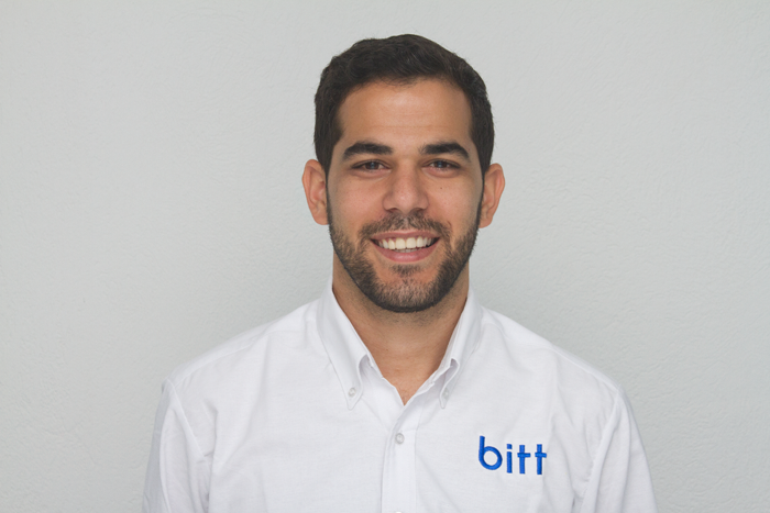 Gabriel Abed, the CEO of Bitt 