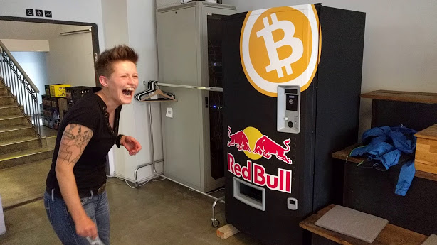 Red Bull vending machine