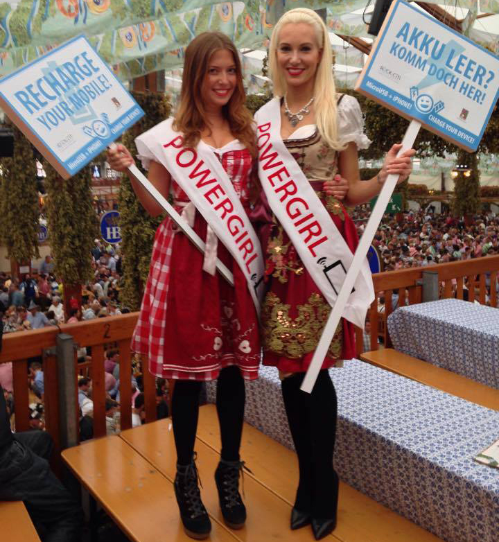 RockCiti girls on Oktoberfest 2014