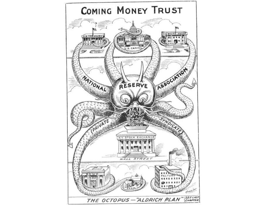 Old Federal Reserve cartoon