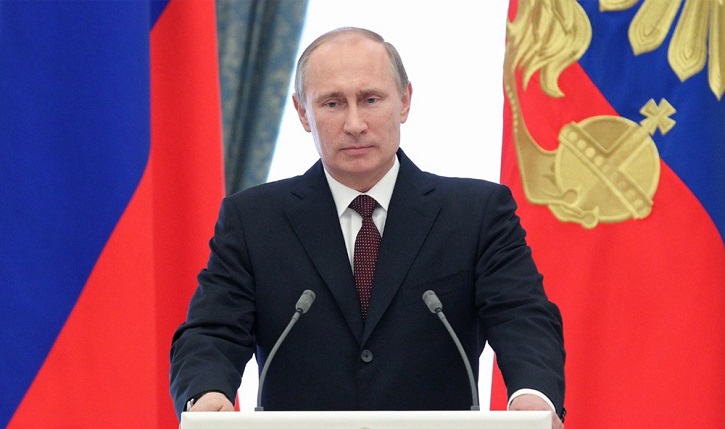 Russian president Vladimir Putin 