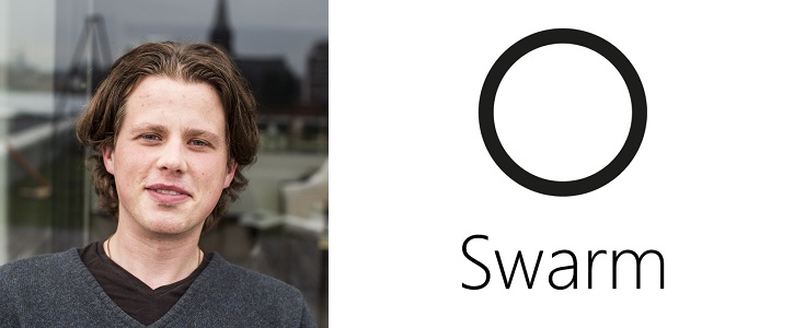 Joel Dietz, the founder and CEO of Swarm