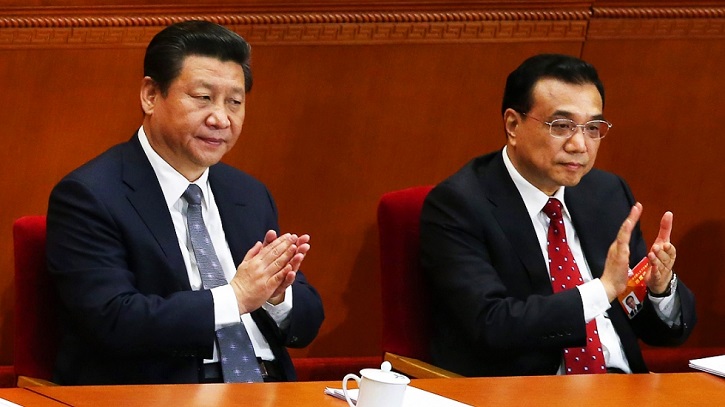 Chinese president Xi Jinping (left) and premier Li Keqiang are hoping start-ups and technology businesses can help drive up employment. Photo: EPA