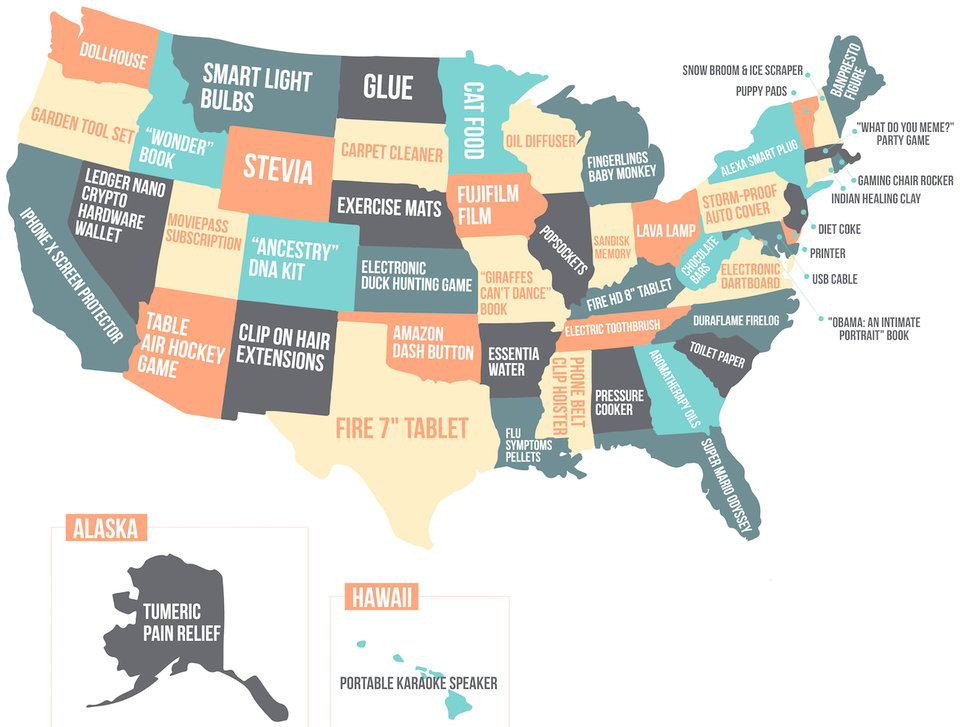 Earny's state-by-state data