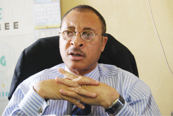 Pat Utomi, Nigerian professor of political economy and a management expert.