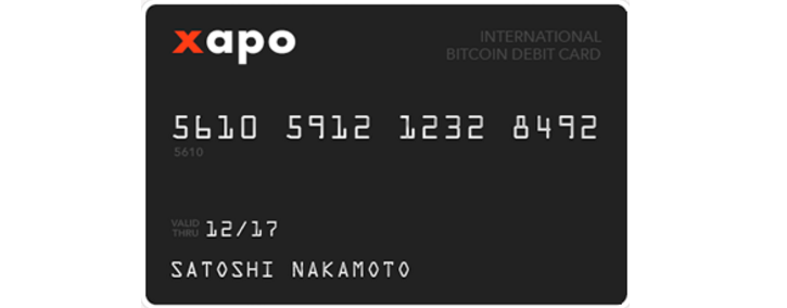 XAPO Bitcoin Debit Card
