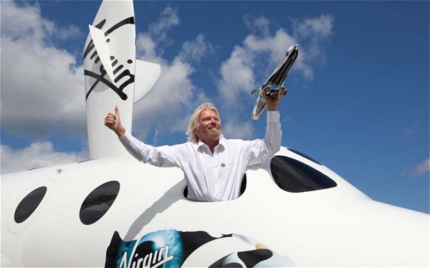 Sir Richard Branson on virgin galactic