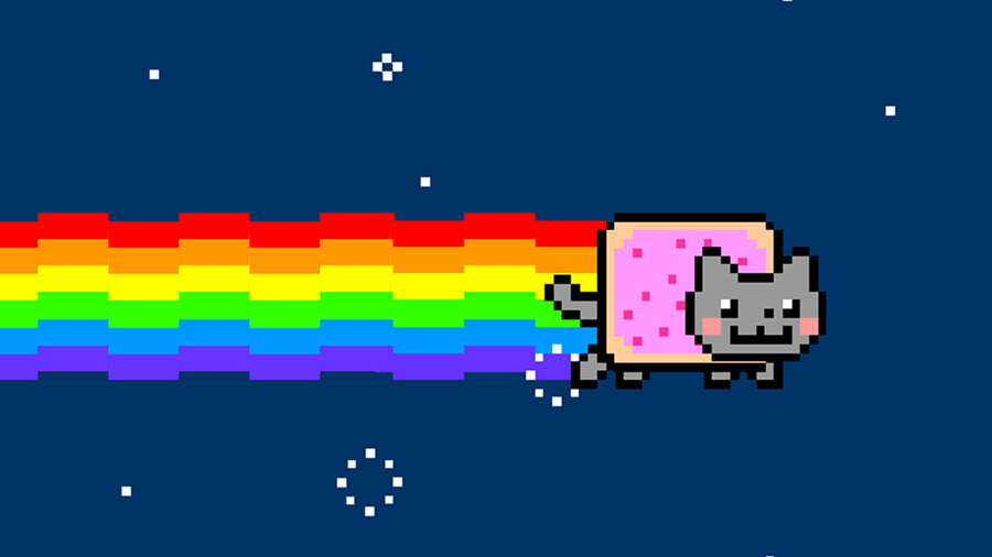 The Lively Kitty Called Nyan Cat