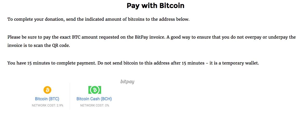 Pay With Bitcoin
