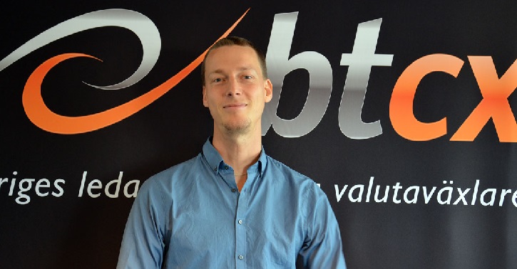 Christian Ander, CEO of Goobit, the owner and operator of BTCX