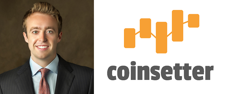 Jaron Lukasiewicz, founder and CEO of the bitcoin exchange Coinsetter 