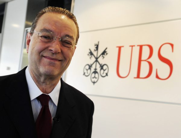 ex-CEO of UBS and Credit Suisse Oswald Gruebel