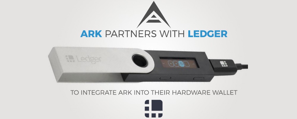 ARK Partners With Ledger